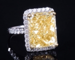 10 Carat Radiant Yellow Diamond