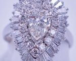 3.4 Carat Diamond Ballerina Ring Pendant